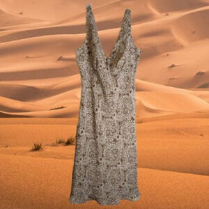 Kathy Lee Collection 14 sleeveless, lined, Polyester fall dress. Fall/winter